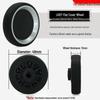 Universal Wheel Replacement for Luggage Suitcase: Leather Caster Rubber Roller Rim Repair Accessories