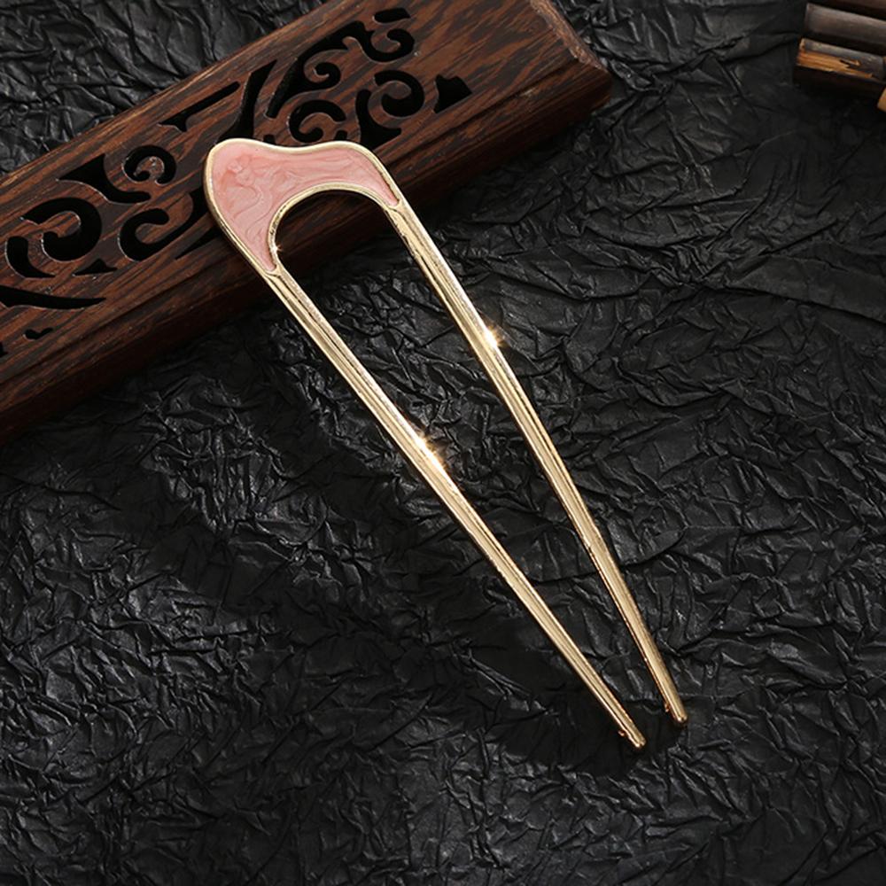 Simple U Shape Hair Clips Bobby Pins for Women Metal Bobby Pins Barrettes Bridal Hairstyle Tools Accessories for Women Bun Maker