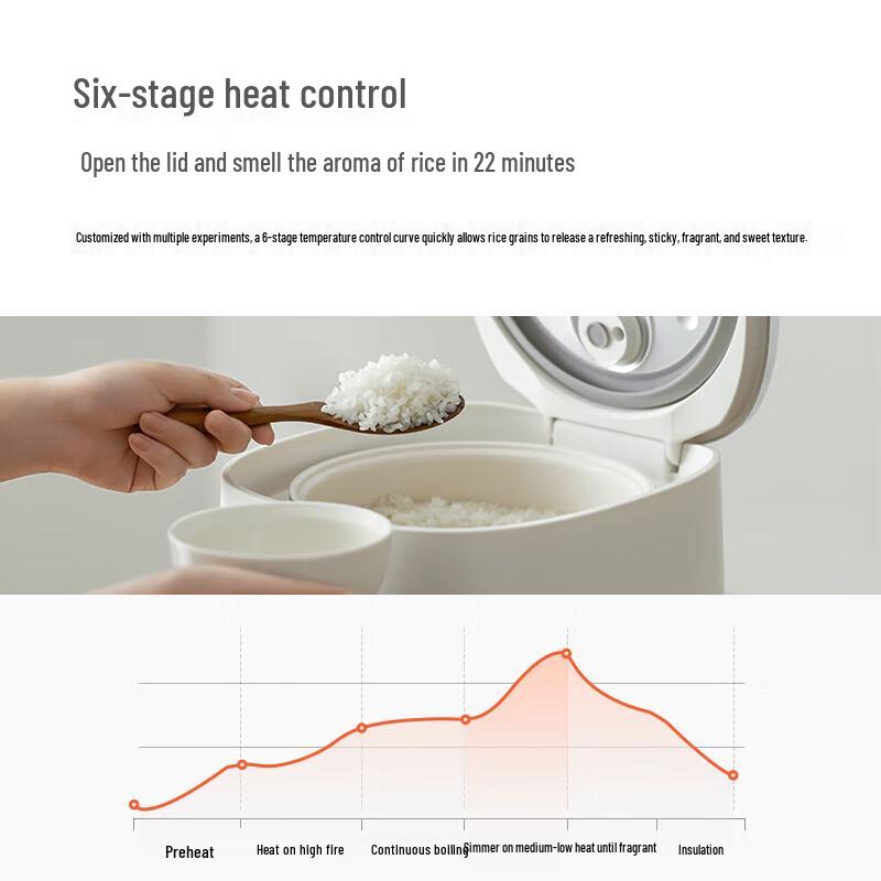 Olayks Smart Multifunctional Electric Rice Cooker CN Plug (adapter Included)