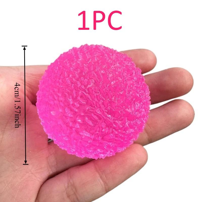 

Ice Ball Maltose Squishy Toys Blue Mochi Sensory Fidgets Toy Simulated Transparent Anti Stress Slow-rebound Decompression Toy розовый