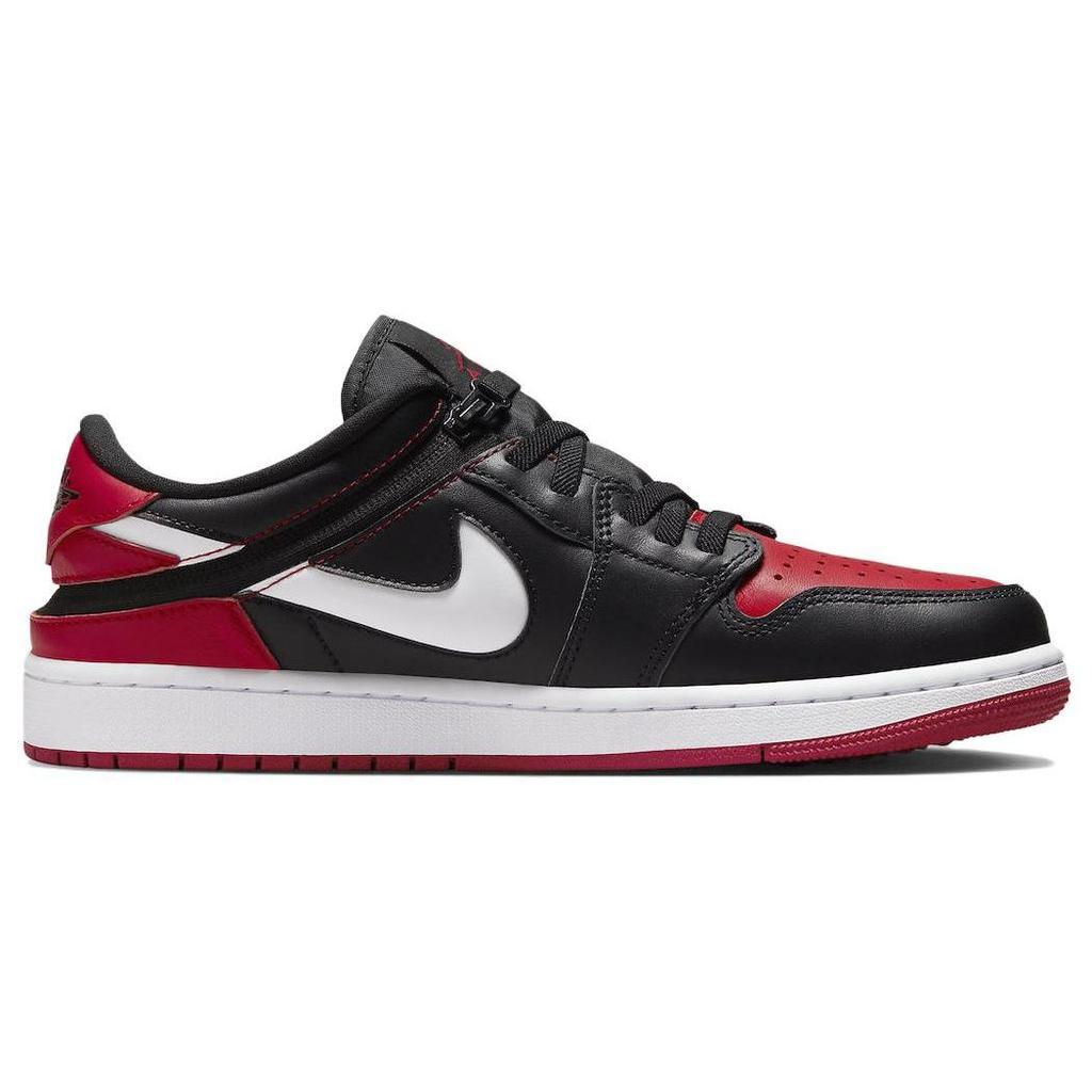 Jordan 1 Low FlyEase Czarny Biały Gym Red DM1206-066