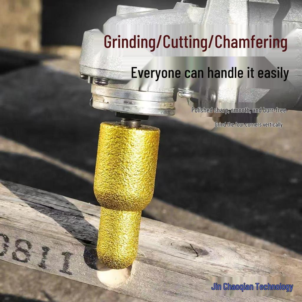 Enhanced Cylindrical Tile Polishing and Edging Grinder Head