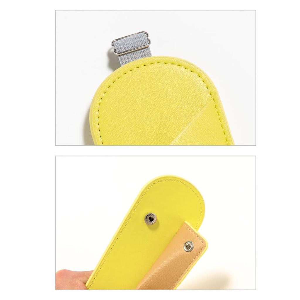Iroha Publishing Pen Case Pencil Case SUNNY FLAT PEN SLEEVE yellow [Iroha Publishing] LSPS-01