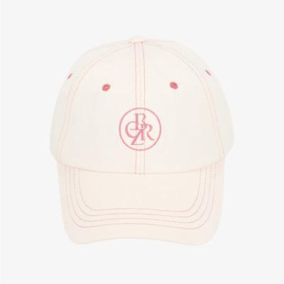 CITYBREEZE Kappen mit Kreislogo-Stickerei_CREME