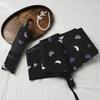 Lightweight Folding UV Protection Parasol Women Sunshade Umbrella 3-Section Portable Rain Sun Use