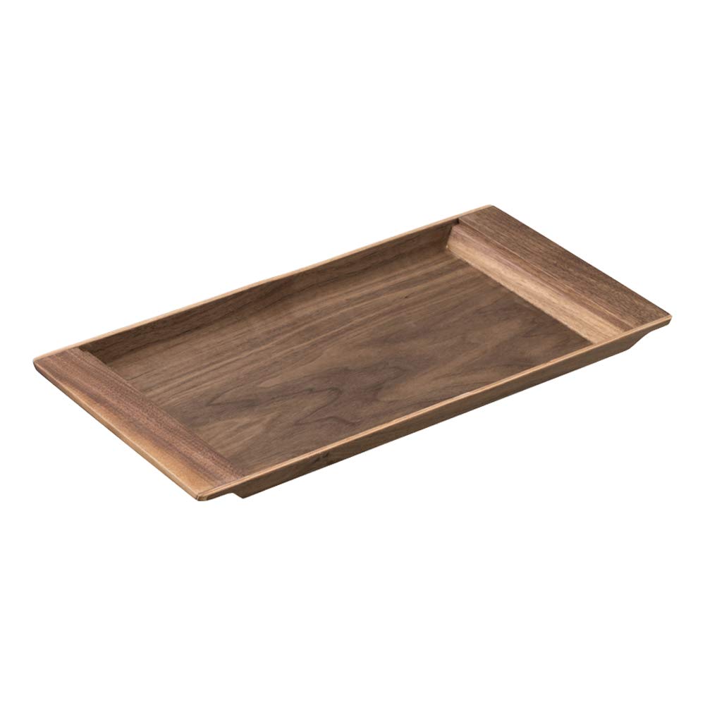 KINTO SEPIA Tray 360 x 180 mm Walnut Wood 21743 Non-Slip