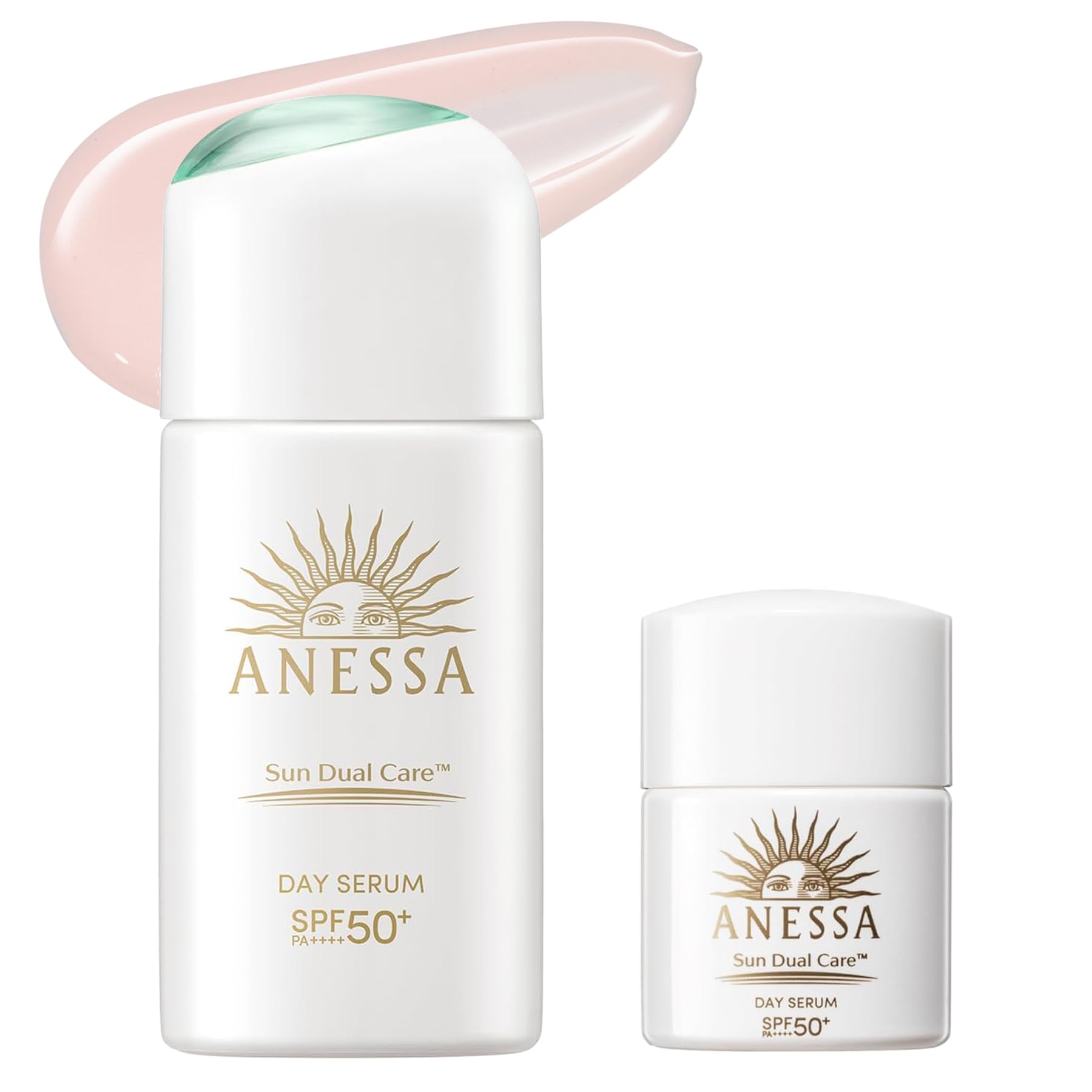 

ANESSA Day Serum N Mini size included quantity UV Tone Up Light Pink Morning and Daytime Facial sunscreen Makeup base Waterproof [Quasi-drug] + (large