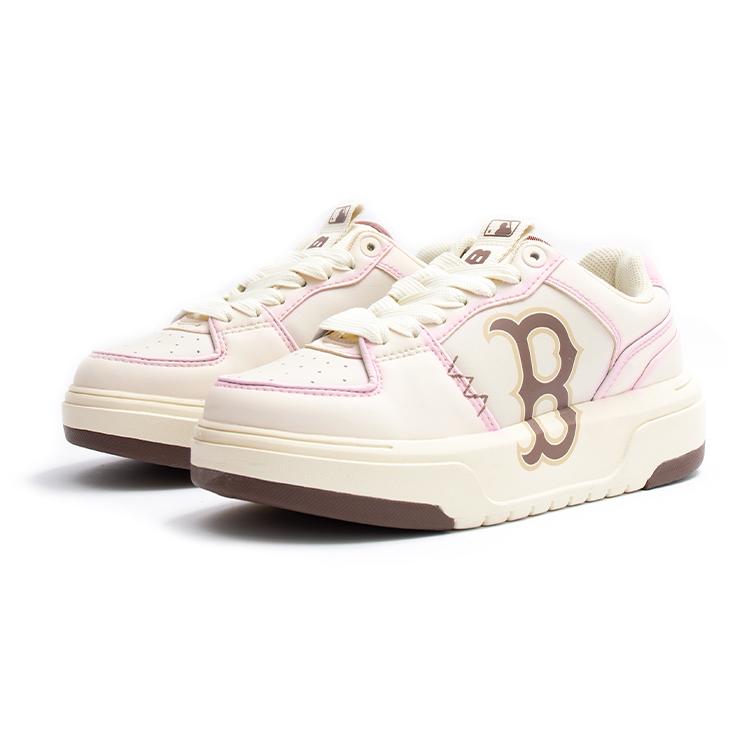 MLB Chunky Liner Low Top Skateboard Shoes Unisex Pink 3ASXCA12N-43BGS(Team15-)
