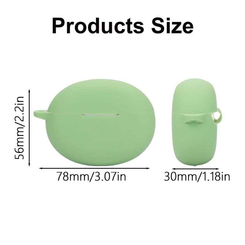 Flexible Headphone Protective Case for Buds 3 Cover Shockproof Shell Washable Housing Antidust Sleeve Soft Silicone Skin