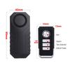Bicycle Motorcycle Vibration Alarm Bike Alarm Remote Control Wireless Anti-Theft Alarm 113Db Triggered Vibration Sensor