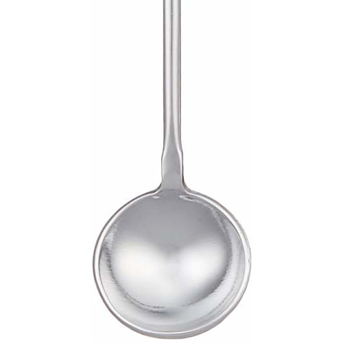 Kanda KD Large Brass Ladle, 1.8cm Outer Diameter X 9.4cm Total Length, Made In Japan, for Small Woks, Suitable for Commercial and Home Use, Product Nu