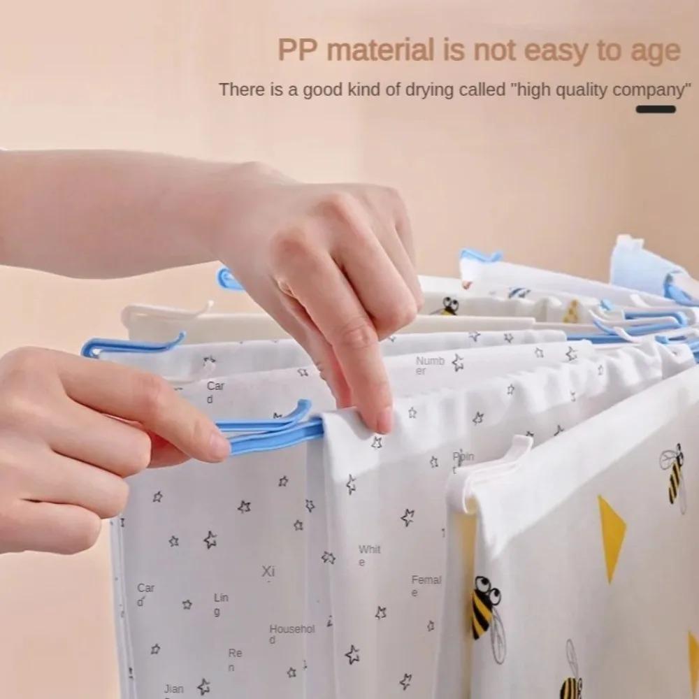 Plastic Umbrella Drying Rack 20-clip Diaper Hanging Clothes Hanger Clothes Towel Rack  for Home