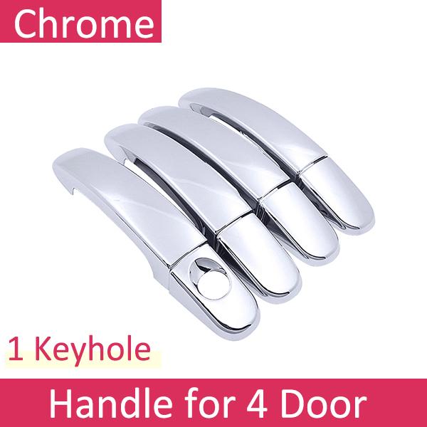for Mazda BT-50 BT 50 BT5 2012~ Chrome Door Handle Cover Car Accessories Stickers Trim Set 2013 2014 2015 2016 2017 2018