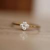 S925 Sterling Silver Clover Zircon tenký prsten Dámský nádherný výklenkový design High Sense Temperament Divoký stříbrný prsten