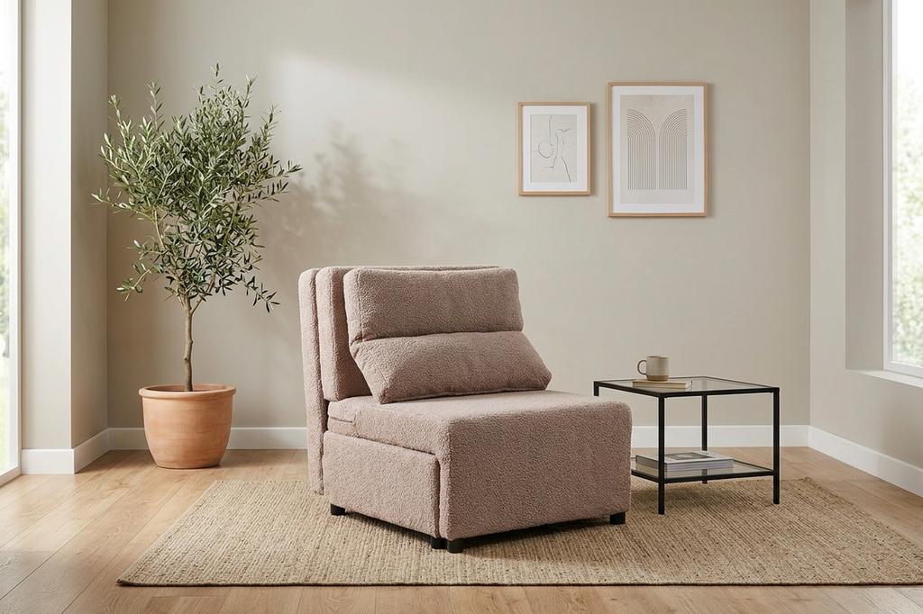 Schlafsessel Kimo mit Schlaffunktion und Stauraum – Family Meble