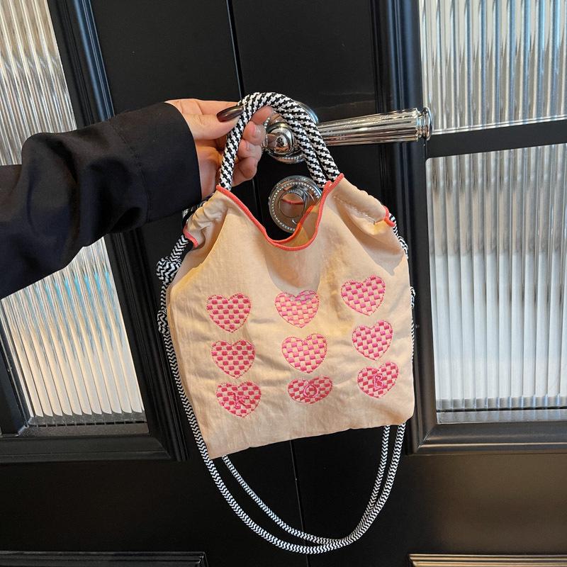 2025 Eco-friendly Japanese Embroidery Handbag: Spring Women's Fashion Cloth Bag – Shoulder, Crossbody, or Shopping Use.