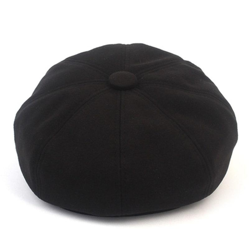 Universal Chemistry Vintage Wool Black Newsboy Cap