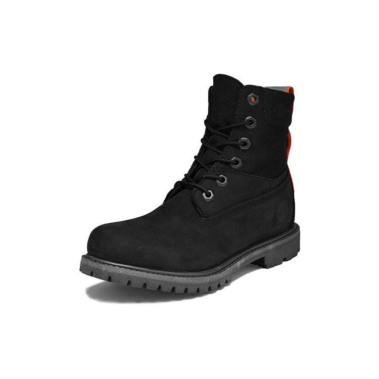 Timberland Rebotl 6 Inch Wide Fit Boot 'Black Nubuck' Women's A2AZ8