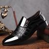 Classic Business Men 'S Dress Shoes Fashion Elegant Formal Wedding Shoes Men Slip On Office Oxford Shoes For Men Black