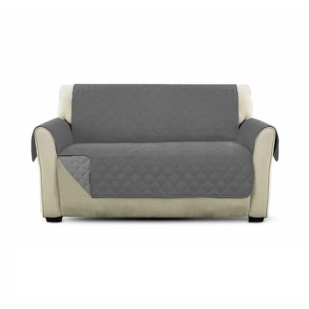 1/2/3 Seater Sofa Couch Cover Non Slip Cover Pet Dog Kids Mat Furniture Protector Slipcovers Reversible Washable Sofa Protector