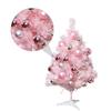 1 Set Rosa Weihnachtsbaum Leuchtender Mini Weihnachtsbaum Schmuck Tischdeko Weihnachtsdekoration Leuchtender Schmuck