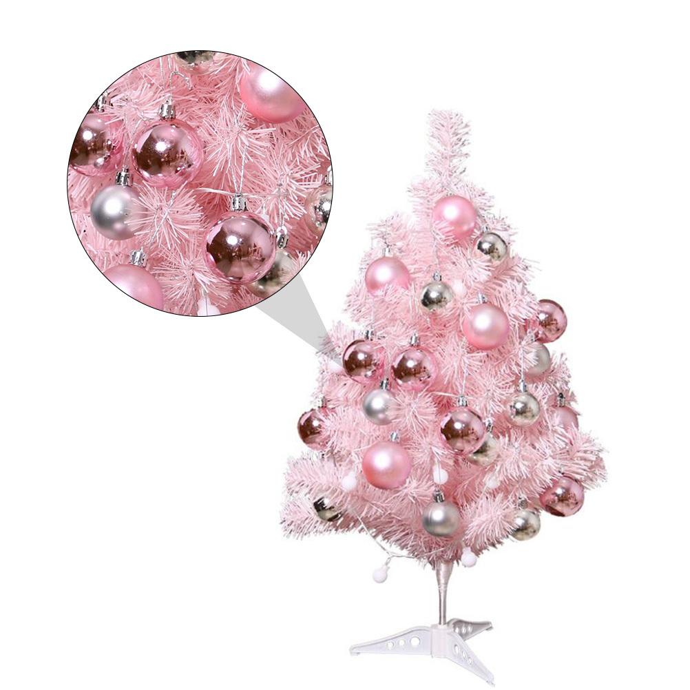 

1Set Pink Xmas Tree Luminous Mini Christmas Tree Ornament Desktop Decor Christmas Decoration Luminous Adornment other