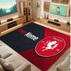 Tappeto in Cristallo di Velluto Personalizzato FC Twente, Stampa Testo Nome Personalizzato, Logo Calcio Morbido Antiscivolo Tappetino per Pavimento Decorazione Casa Regalo