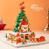 Christmas Building Block Toys Children's Educational Assembly Christmas Tree Holiday Gifts