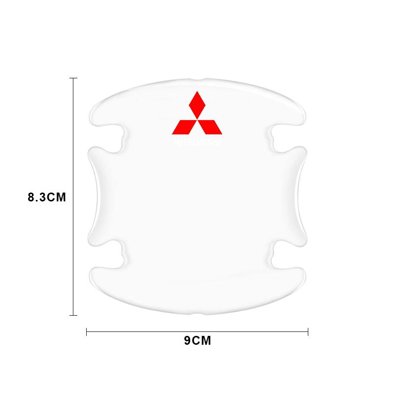 Průhledná lišta na dveře auta Ochranná lišta proti kolizi Pro Mitsubishi Lancer ASX Outlander Pajero Carisma L200 Galant EVO