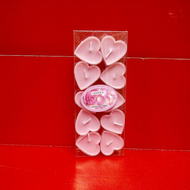 Heart-Shaped Valentine's Day Candles - Creative Confession Gift & Festive Birthday Decor