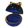 Jewelry Box rage Case Bowknot Luxury Portable Elegant Trinket Organizer for Wedding