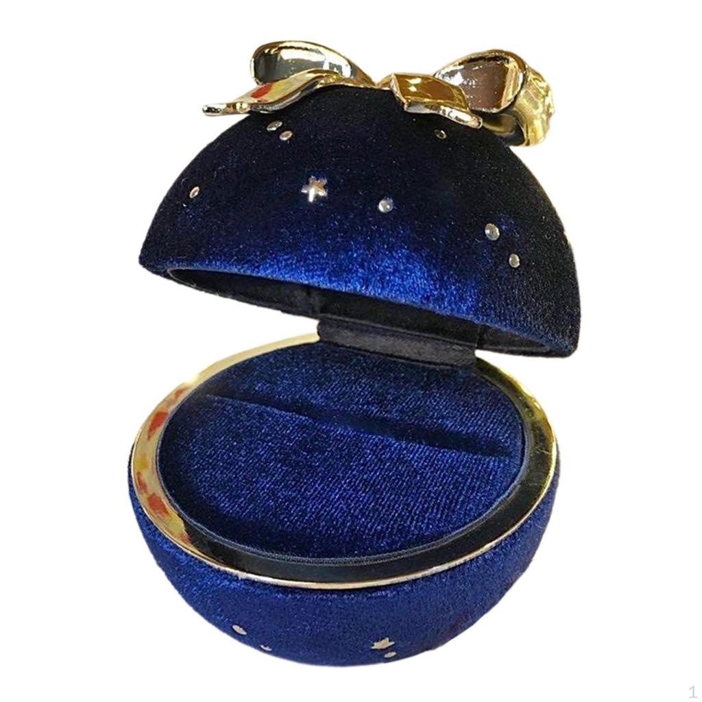 Jewelry Box rage Case Bowknot Luxury Portable Elegant Trinket Organizer for Wedding