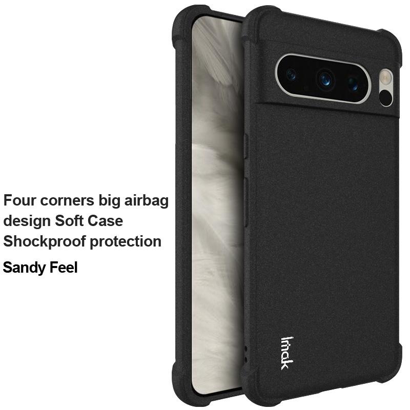 IMAK For Google Pixel 8 Pro Phone Case Matte TPU Shockproof Back Protector Cover