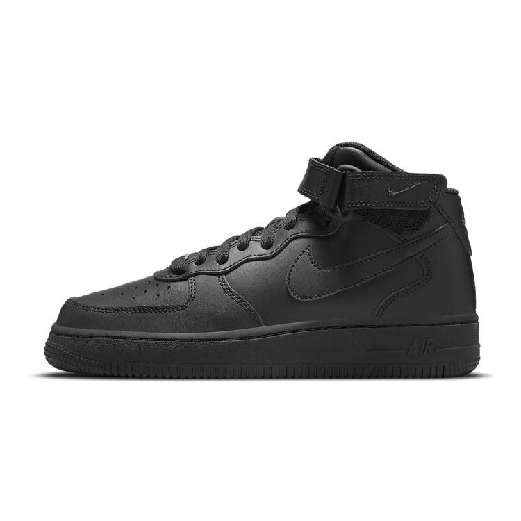 (GS) Nike Air Force 1 Mid LE  Triple Black  Kids  DH2933-001 EU 35.5