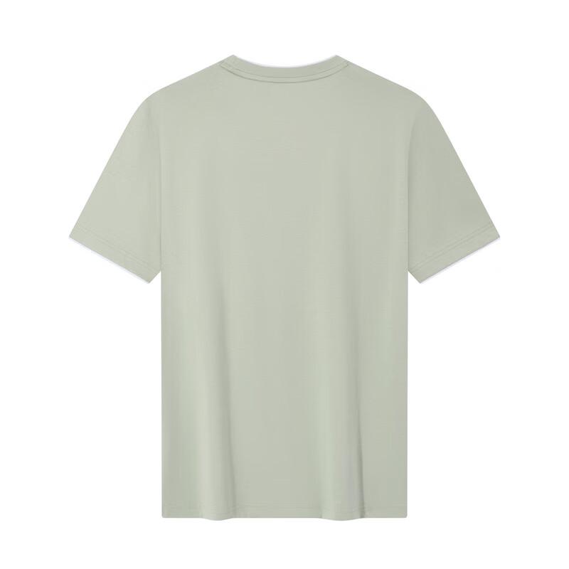 SEVENBRAND Men s Faux Two-Piece Anti-UV Pure Cotton T-Shirt 3XL