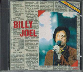

CD БИЛЛИ ДЖОЭЛ - Great Hits U.s.a GH1807 НЕ НА ЛЕЙБЛЕ Япония Поп Б/У