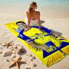 Former FC Barcelona player Cristiano Ronaldo plays for Al-Nassr FC soft beach towel, outdoor camping vacation swimming beach towel H22