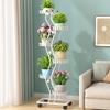 Multi-Layer Mobile Flower Stand