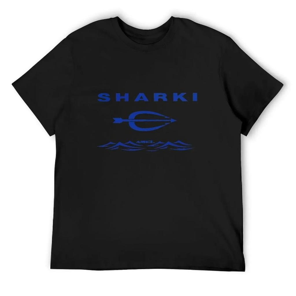 Amel - Sharki T-Shirt Rohlinge Basketball Grafik-T-Shirts Jungen Tierdruck Grafik-T-Shirt Hemden Grafik-T-Shirt Männer