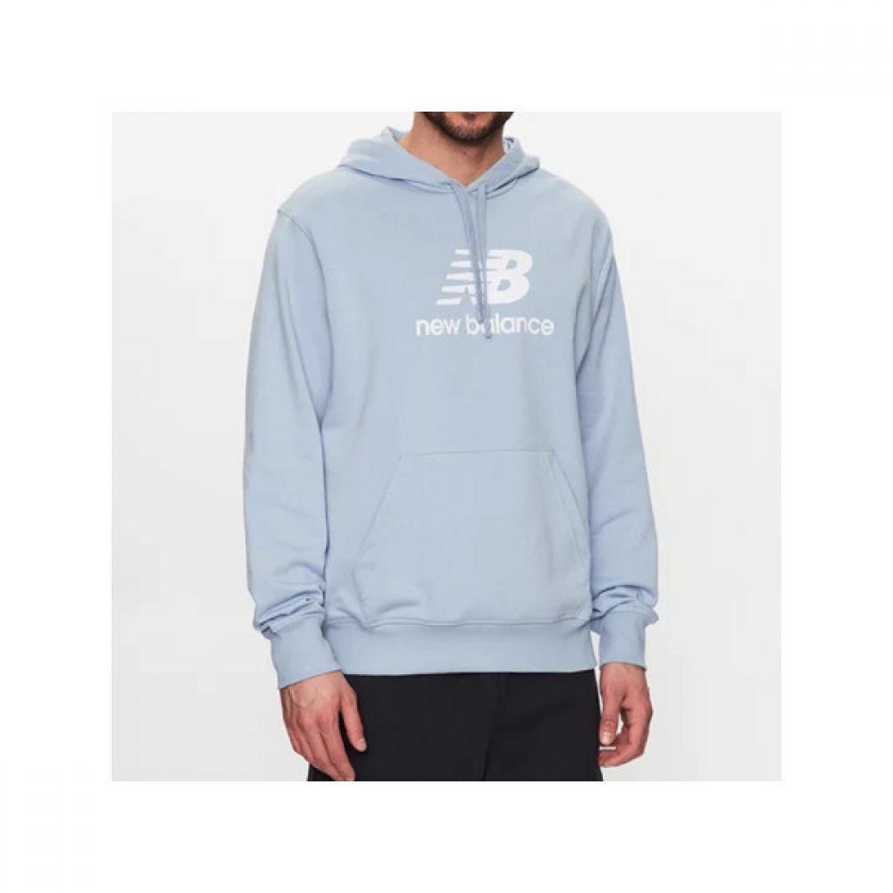 New Balance Men S eSSential Stacked Logo Hoodie nbn0d2S021 51
