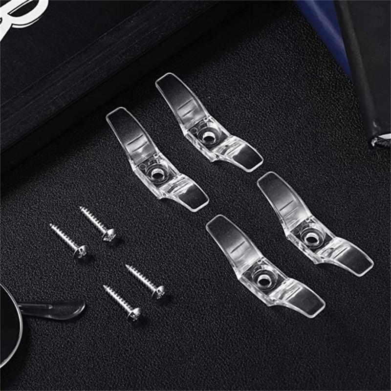 Blinds Cord Cleats Safety Rope Cleats,Small Rope Cleats Holders Blind Hook Winders with Screws for Roman Shade Curtains