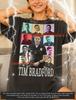 T-shirt Bootleg Tim Bradford, T-shirt Vintage Tim Bradford, T-shirt 90s Tim Bradford, T-shirt Rétro Tim Bradford, Personnage de Drame TV