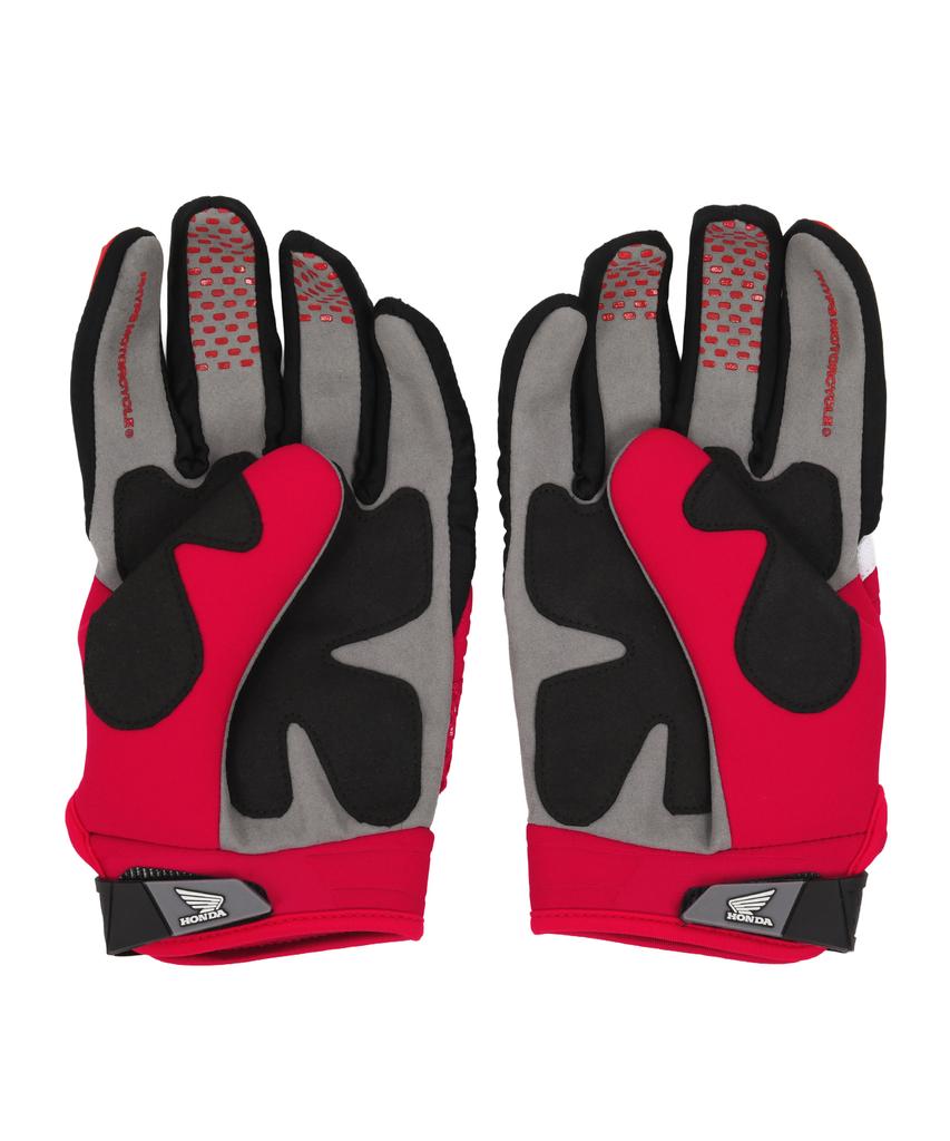 PHYPS MOTORCYCLE Velcro Motorcycle Gloves Red