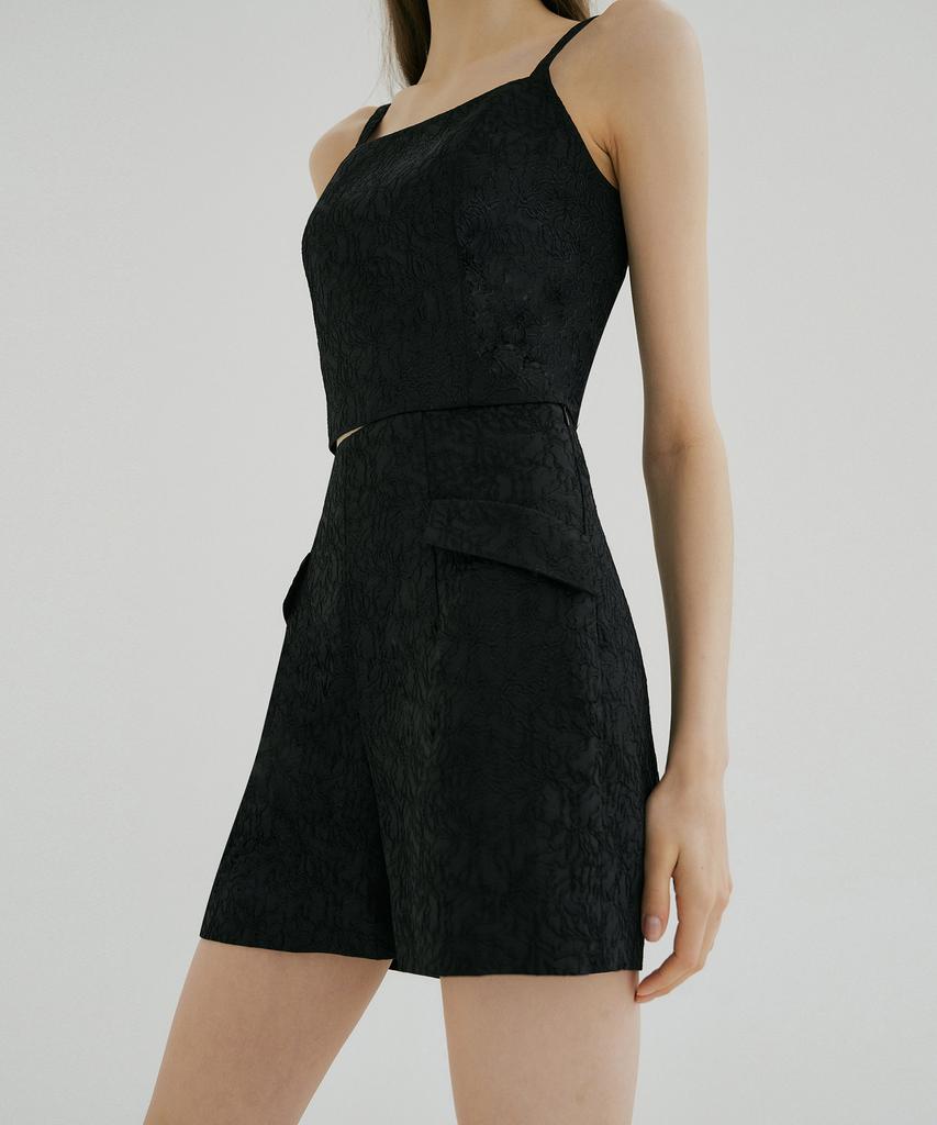 MULLION Jacquard Bustier Top