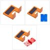 Universals Magnetic Fixing Brackets Cabinet Door Large Magnets Area Firm Hold Thick Plastic Reliability Installation