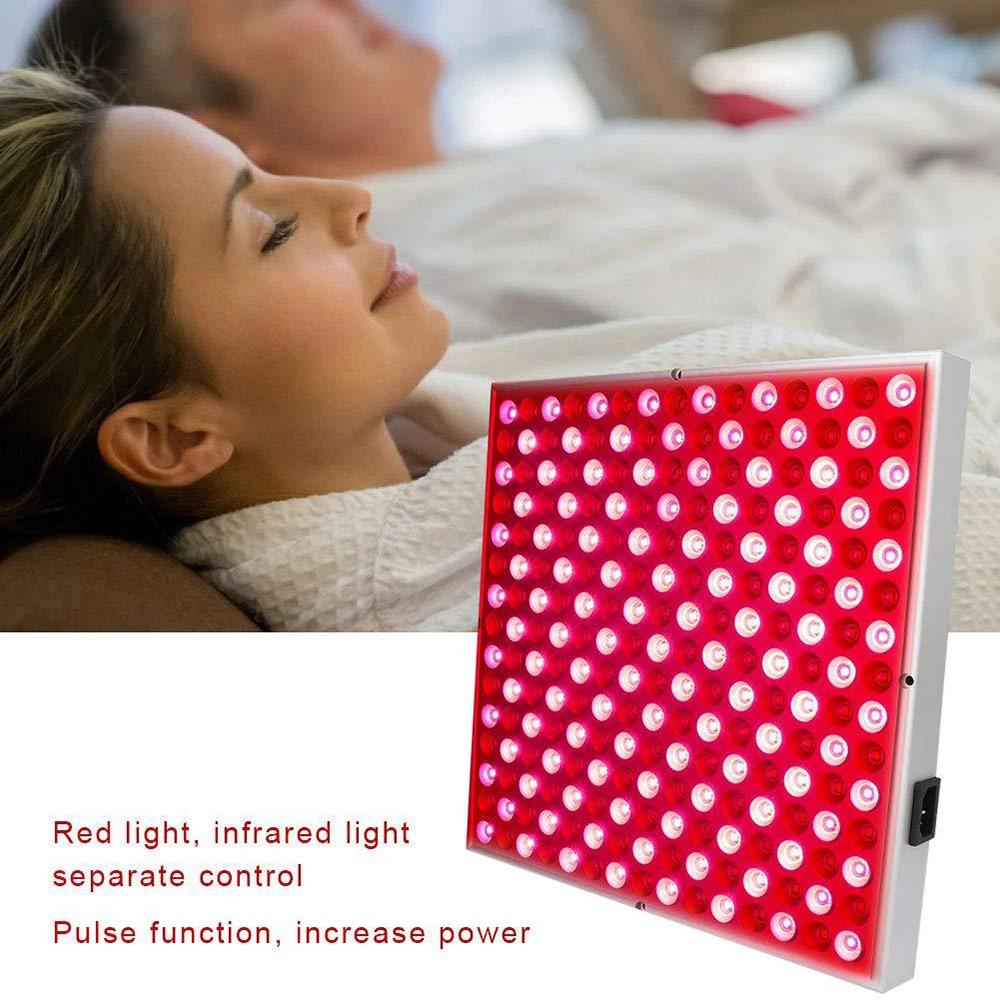 45W LED 660nm Rotlicht 850nm Infrarotlicht - Anti-Aging Körperschmerzlinderung Hautpflege Rotes Wachstumslicht für den Heimgebrauch