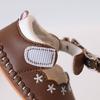 Baby Girl Walking Shoes for 0-1 Year Old, Soft-Soled Infant Shoes, Versatile Spring/Autumn Leather Shoes.