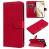 For Honor 200 5G Case Solid Color Leather Mobile Cover Wallet Stand with Strap