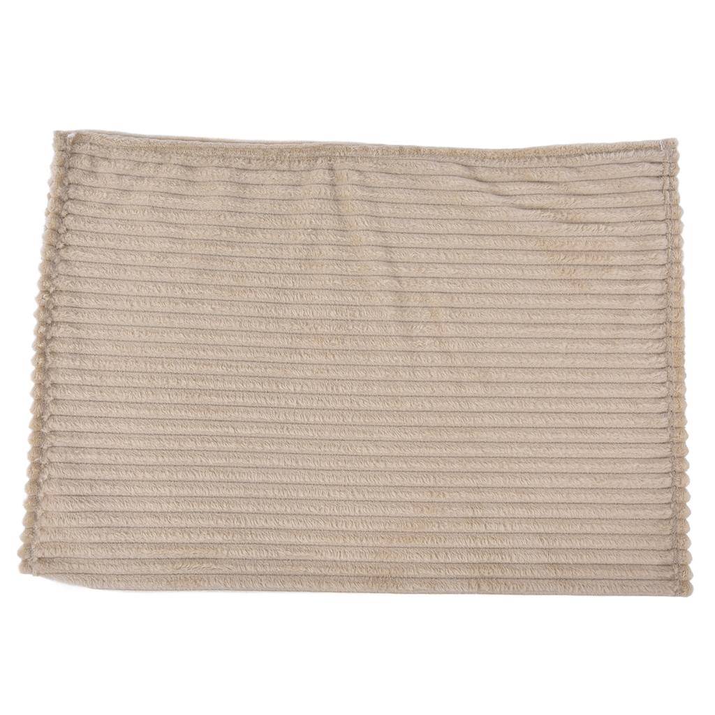 Flannel Throw Blanket Plush Fluffy Light Breathable Fine Workmanship Stylish Simple Soft Blanket