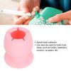Desktop Storage Cup Soft Silicone Sucker Type Paper Trash Debris Collector Can for Handicrafts Waste